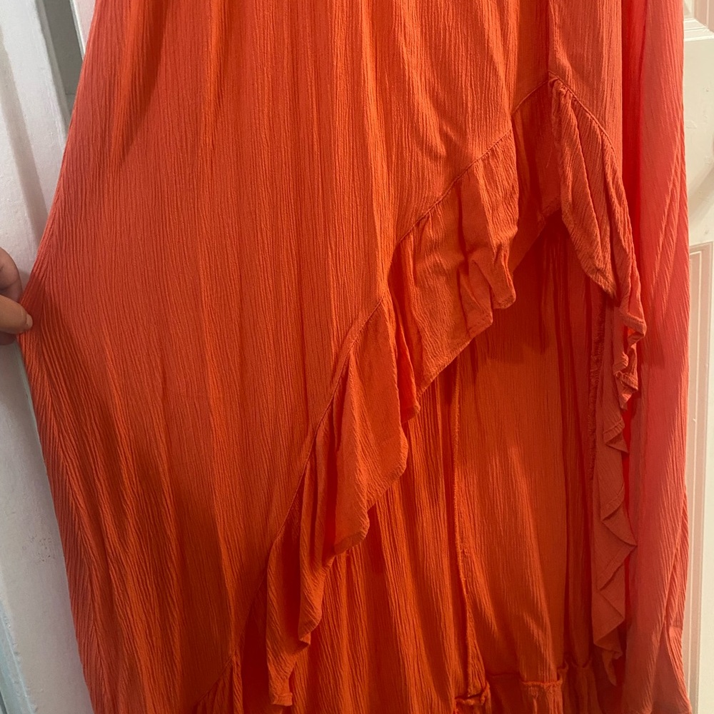 GUESS
Chiffon Ruffle Maxi Dress - Picture 4 of 5